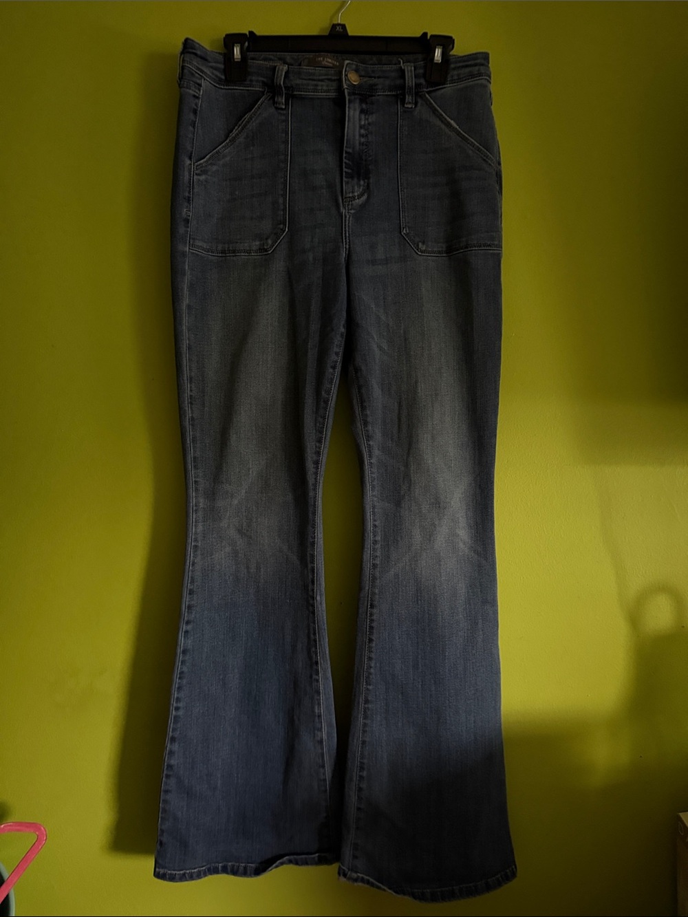 The Limited High Waisted Flare Stretch Jeans Size 12